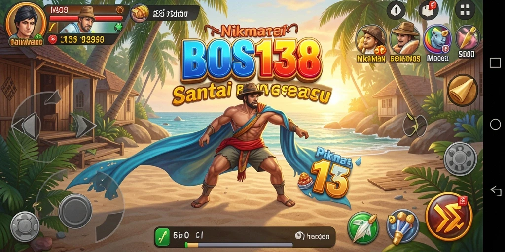 Tampilan gameplay <strong>BOS138</strong> yang ceria dan menarik.
