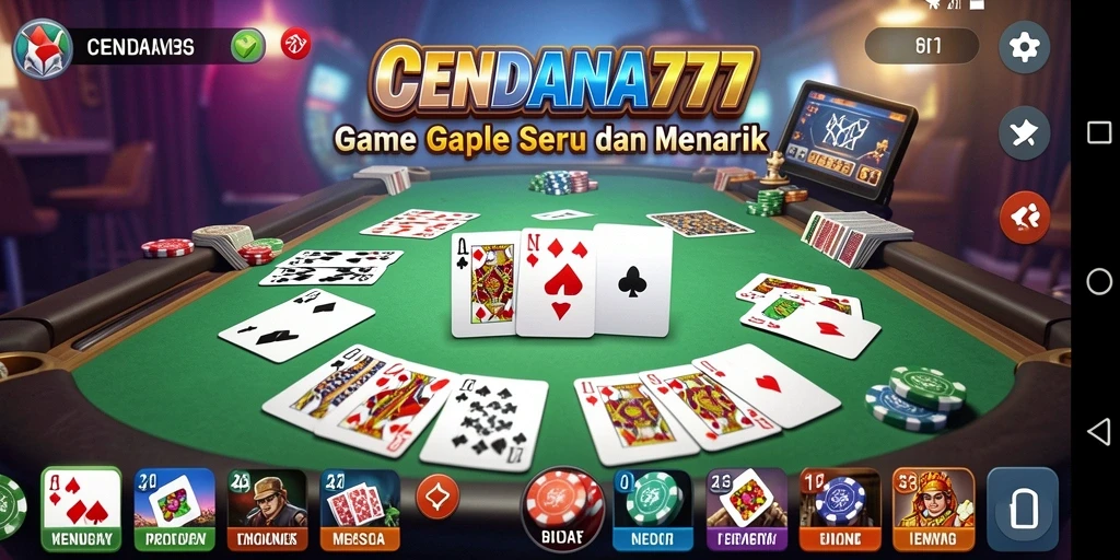 Tampilan gameplay CENDANA777 yang menarik dan interaktif.