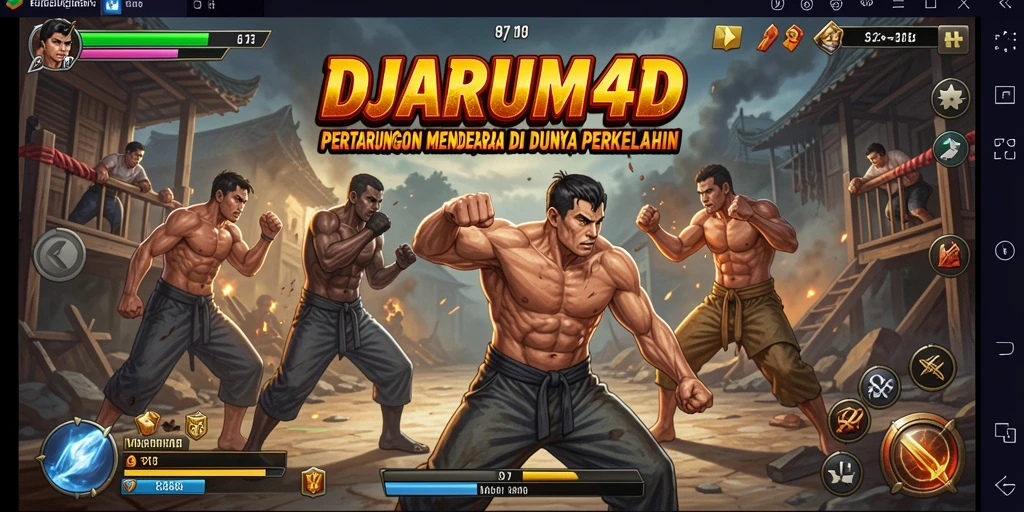 Tampilan gameplay DJARUM4D yang mendebarkan dan seru.