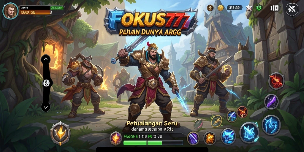 Tampilan gameplay FOKUS777 yang menantang dan penuh aksi.