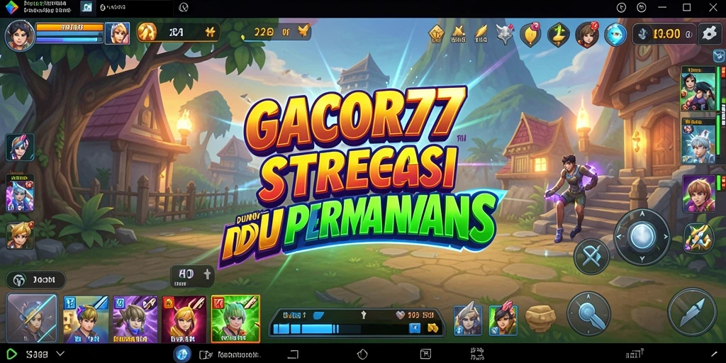 Tampilan gameplay GACOR77 yang penuh strategi dan tantangan.