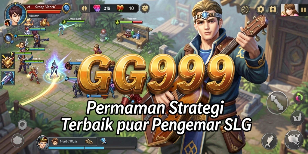 Tampilan screenshot GG999 menampilkan aksi pertempuran strategis yang mendebarkan.