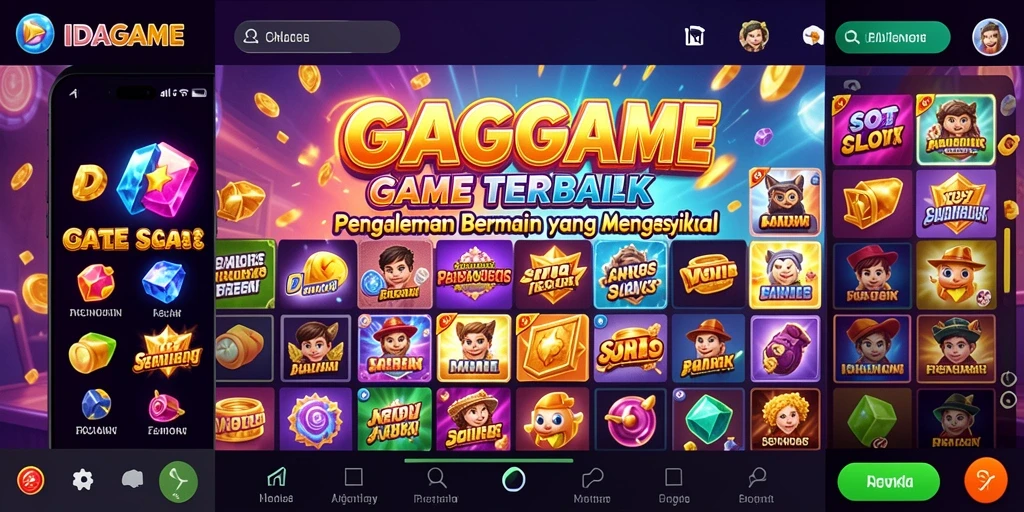 Tampilan menarik dari gameplay Slot IDAGAME yang seru.