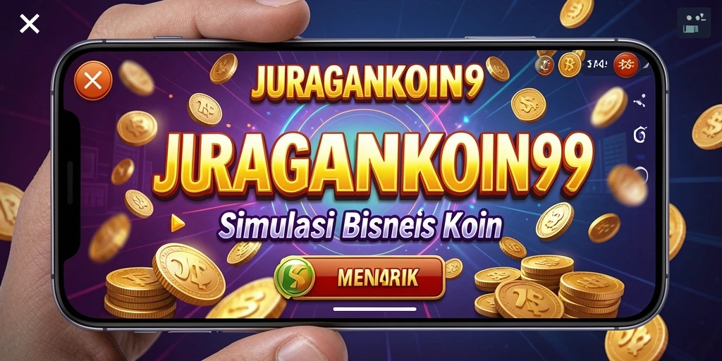 Screenshot gameplay JURAGANKOIN99 menampilkan pengelolaan bisnis yang seru.