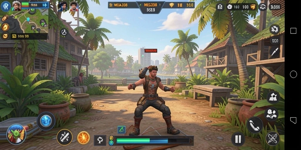 Tampilan menarik dari gameplay simulasi MEGA338 yang mendalam.