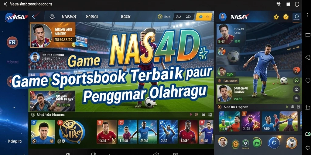 Tampilan menarik dari gameplay Sportsbook di NASA4D.