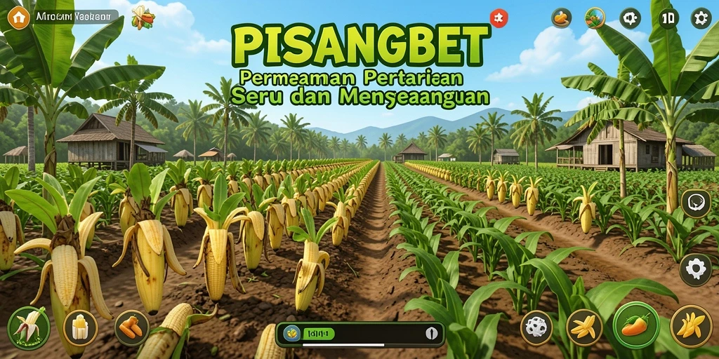 Tampilan menarik dari gameplay pertanian yang seru di PISANGBET.